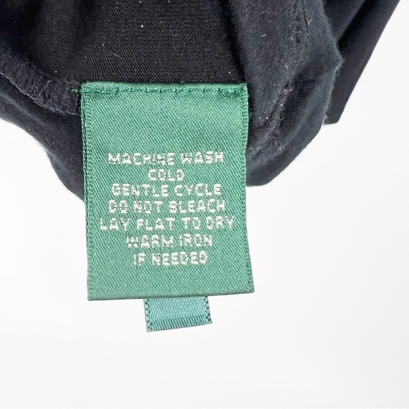 ✅ LAUREN RALPH LAUREN V-NECK RUFFLED TOP SIZE LARGE - Picture 4 of 7